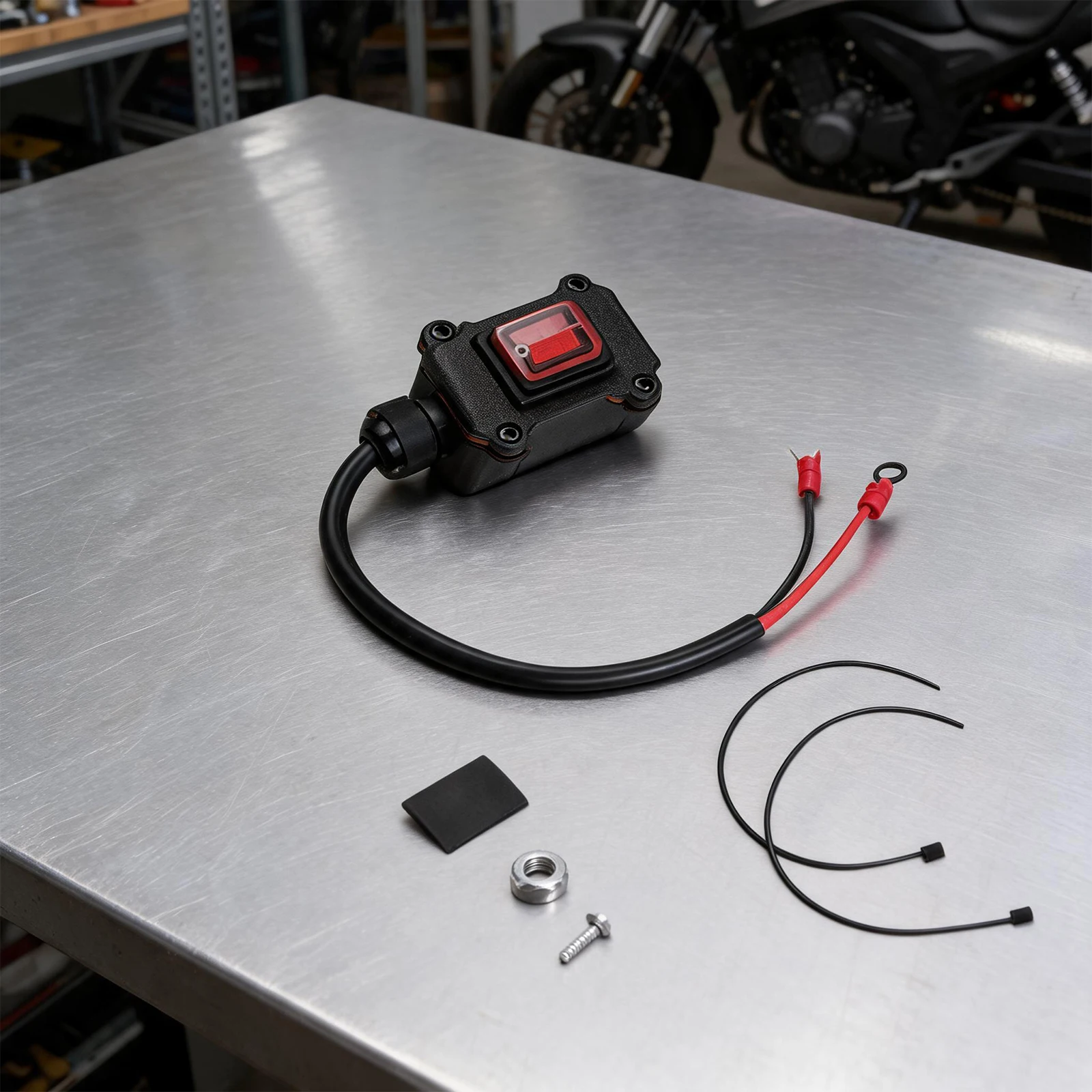 DC Power Isolation Switch for Motorcycle 12V 24V Battery Systems Sealed Enclosure Maintains Integrity Under Thermal Cycling