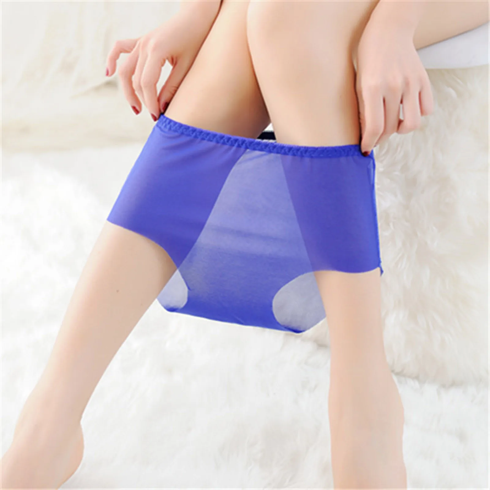 Women Panties Transparent Seamless Panties Sexy Breathable Panties Women\'s Sexy Panties Satin Boxers Unisex