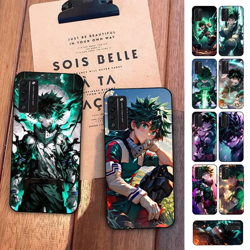 Classic Character L-Izuku M-Midoriya Phone Case For Huawei Honor 10 Lite 9 20 7A 9X 30 50 60 70 Pro Plus Soft Silicone Cover