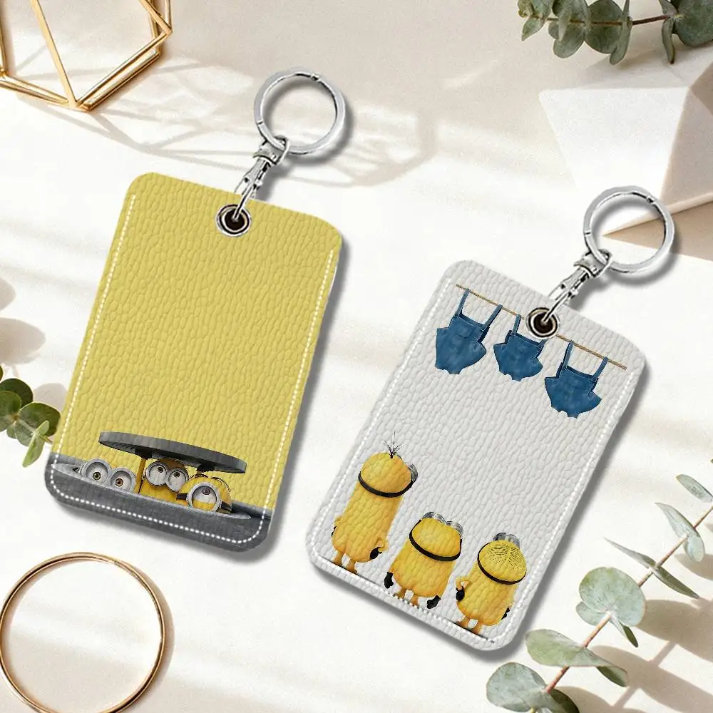 

Мультяшные брелоки-держатели для карт M-Minion: для банковских, проездных, ID и кредитных карт