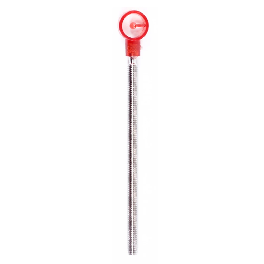 Recurve Sight Aiming Needle T-type Aiming Needle No Burrs Red Replaces Aiming Core Screw Structure 1pc 80*10mm Adjustable Target