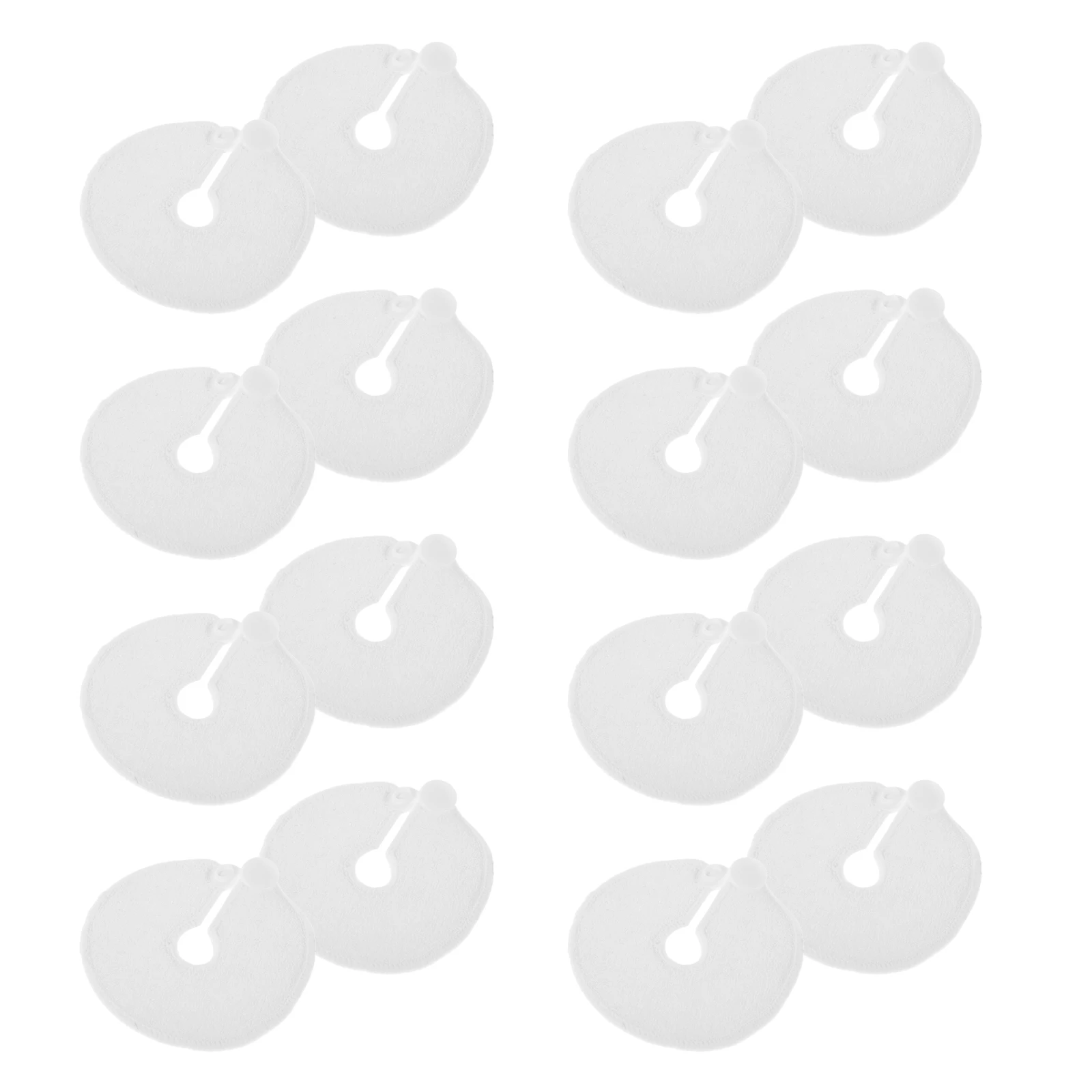 

28pcs Ultrafine Fiber Pads Reusable Cotton Absorbent Feeding Support Pads For Abdominal Medical Nursing Covers Holders