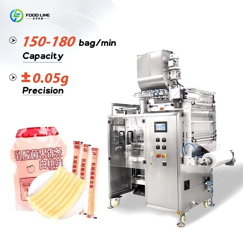 FL High Accuracy Automatic Filling Pouch Bags Plastic Competitive Price Liquid Ice Lolly Pop for Packing Machine Wholesale