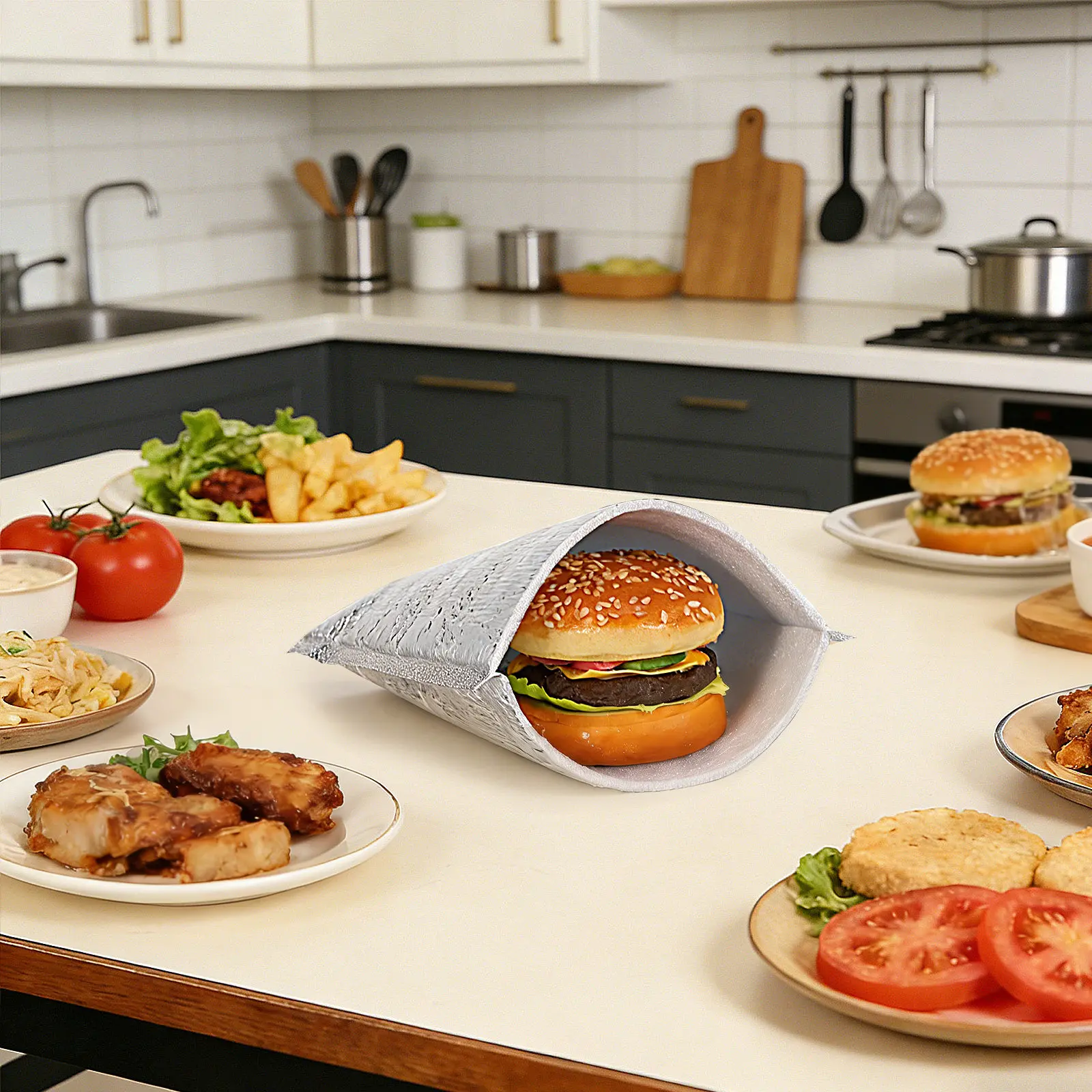 ถุงเก็บอาหารอลูมิเนียมฟอยล์ 50 - Food Storage To Keep Warm บทวิจารณ์และราคา