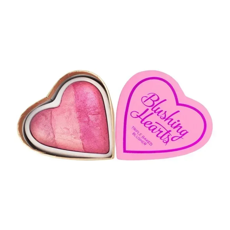 Maquillage révolution amour en forme de coeur surligneur et contour fard à paupières longue durée Blush arc-en-ciel ombre visage maquillage cosmétiques
