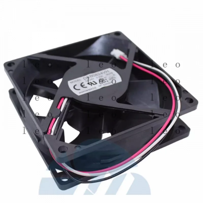 AA لـ Delta DSB0824VH 24V 0.20A 8CM 8025 2-wire مروحة تبريد عاكسة #3