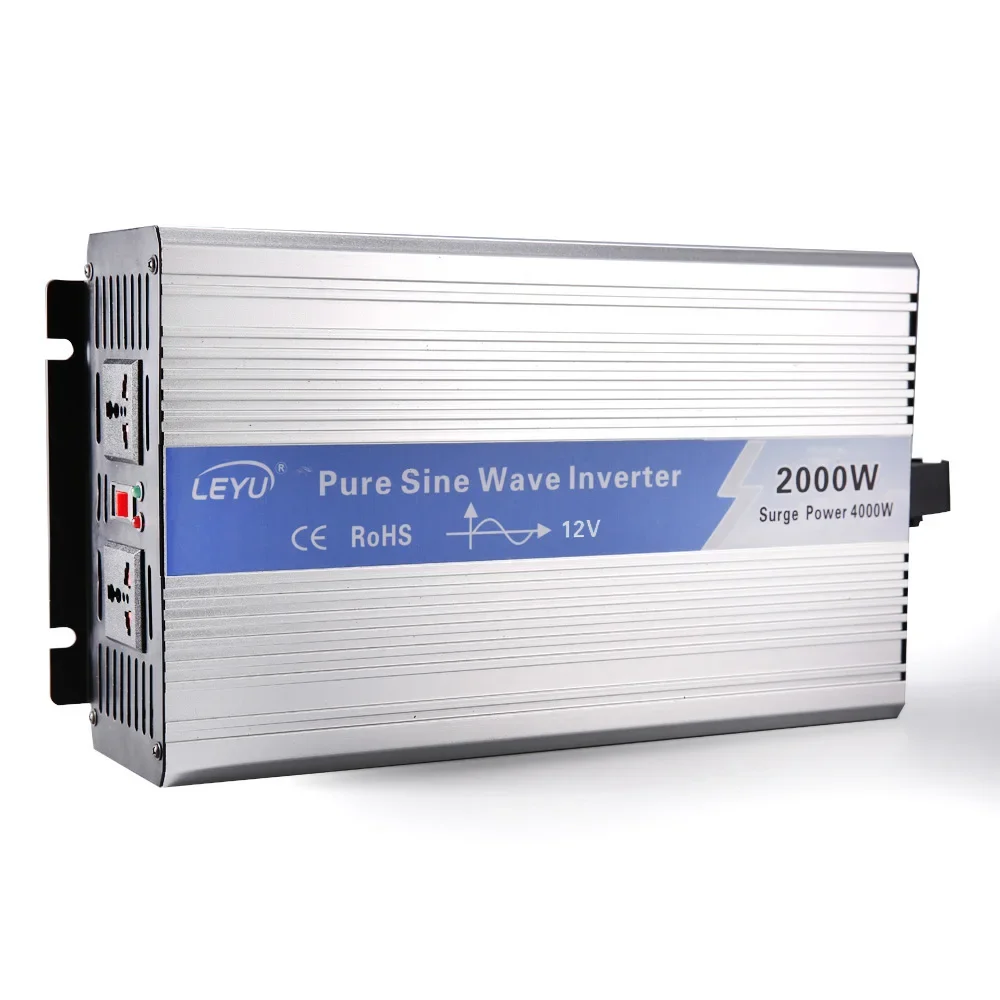 Industrial Single Phase 2000W 3000W 4000W 5000W Hybrid Pure Sine Wave Solar Inverter 12V 24V 48v dc to AC 110V 220V