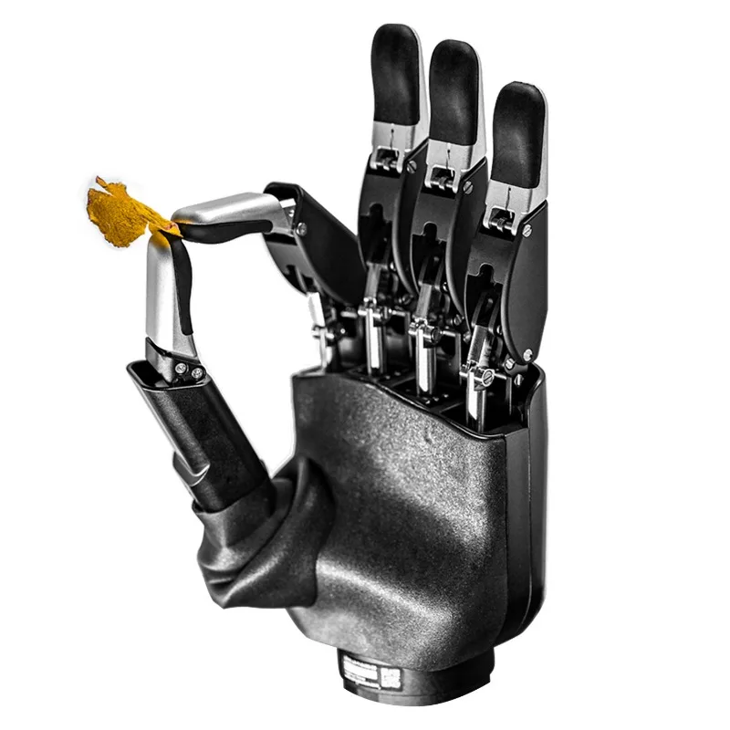 Single finger fingertip force up to 25N 11 degrees of freedom Bionic design, fragile parts Intelligent grip