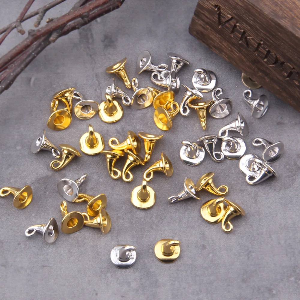 20pc/bag Zinc Alloy Antique Silver/gold Color Magician Hat Charms DIY Jewelry Findings