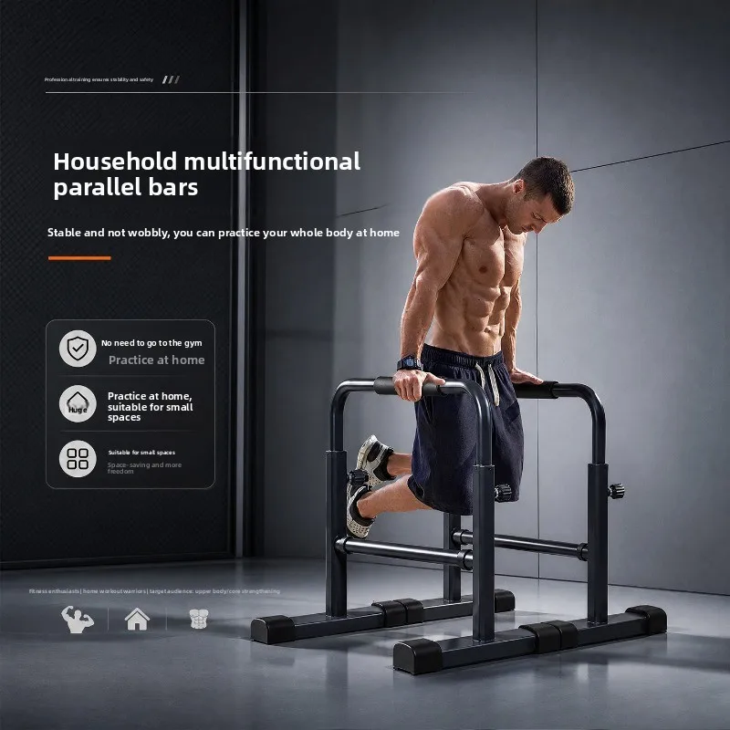 Home Multifunctional Parallel Bar Indoor Push Up Stand with Adjustable Height for Home Arm and Chest Muscle Training Fitness
