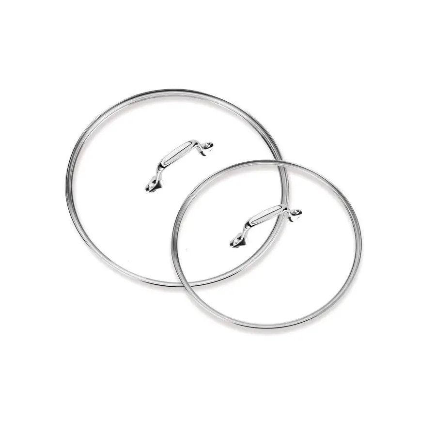 

Набор стеклянных крышек HA1 с твердым анодированным антипригарным покрытием, 10 12-дюймовых кастрюль и сковородок, черная посуда