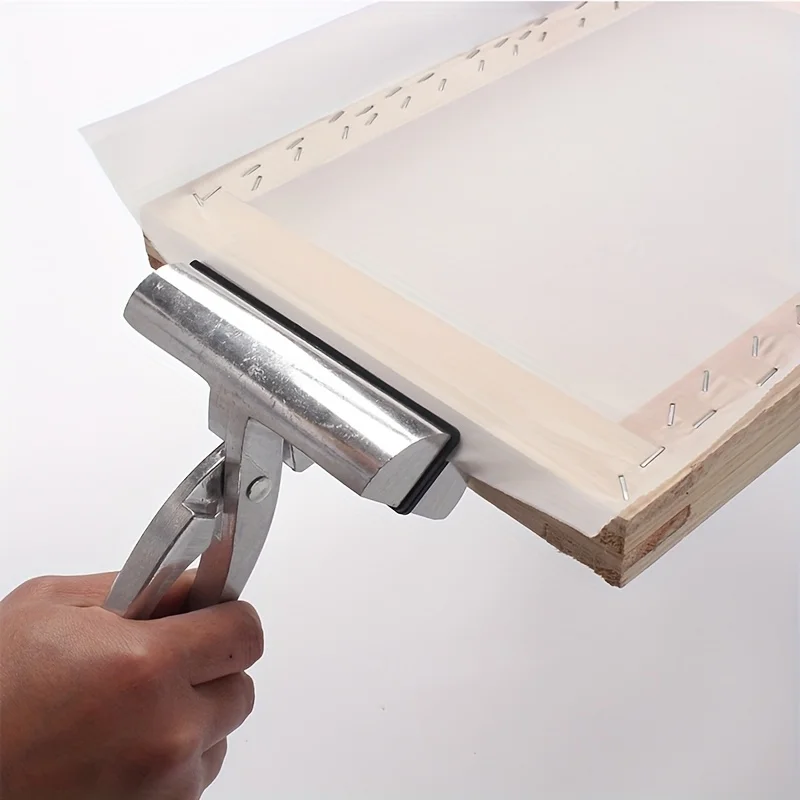 Aluminium Mesh Clamp & Pull Tool for Frame Stretching/Repair Professional Silk Screen Printing Stretching Pliers - Cast