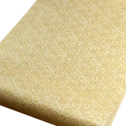 Silk Xuan Paper Rolling Ripe Rice Paper with Chrysanthemum Pattern Chinese Calligraphy Meticulous Painting Gilt Ripe Xuan Paper