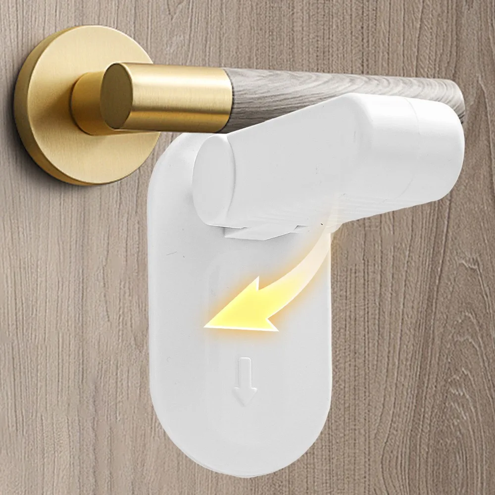 

Self-adhesive Door Locks Anti-open Door Safety Lock Baby Protection Device Hidden Button Buckle Punch-free Kids Safety Door Lock