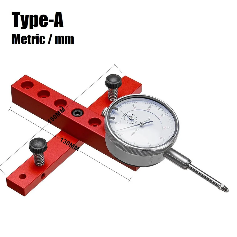 

Table Saw Dial Indicator Gauge For Aligning And Calibrating Work Shop Machinery Like Table Saws Bar Gauge A-Line It Basic Kit