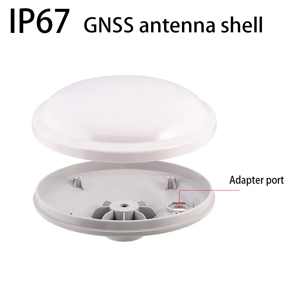 Carcasa de antena GNSS para minero de helio, carcasa de antena externa de banda completa de alta precisión RTK IP67 a prueba de rayos UV, GPS