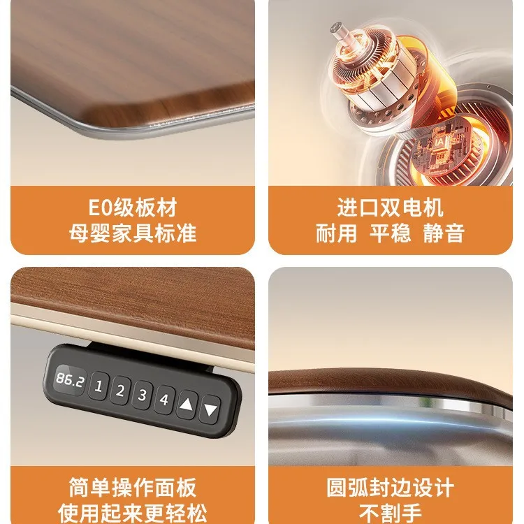 Elektrisch opklapbaar Advanced Sense President's Desk Bureau en stoel