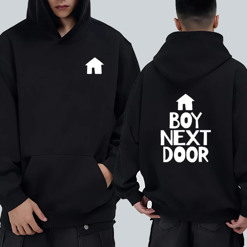

Boys Band BOYNEXTDOOR printed Hoodies Men women Korean Fashion Long sleeve Sweatshirt Fleece vintage pullover streetwear Unisex