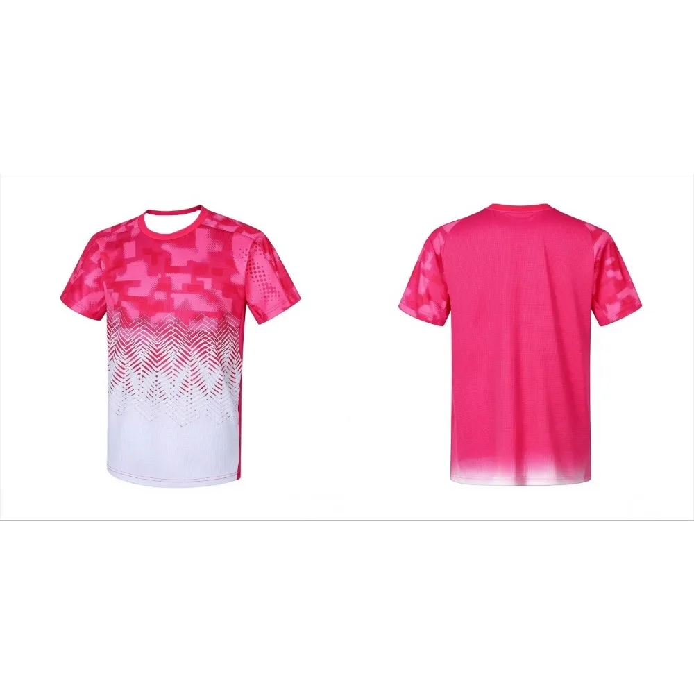 High Quality Youth Badminton Jerseys, Men's and Women's Breathable Quick Drying Competition Training Breathable T-shirts