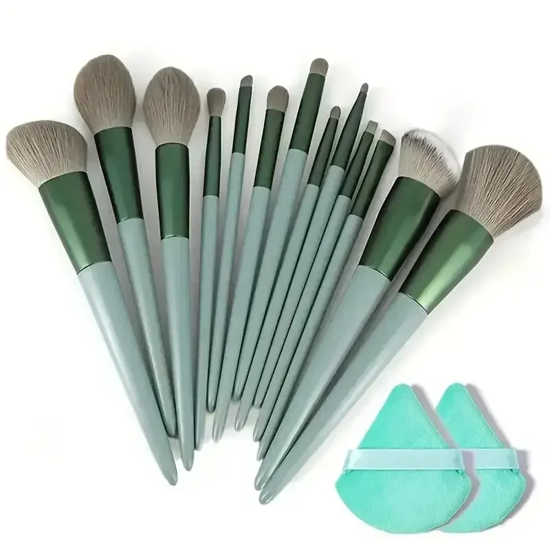 Make-upborstelset Zachte pluizige professionele cosmetische foundation Poeder Oogschaduw Kabuki Blending Make-upborstel Beauty Tool Make-up
