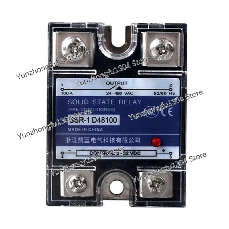 SSR-10DD 25DD 40DD 80A 100A SSR Single Phase DC Control DC 3-32VDC To 220VDC 600V 10A 25A 40A DD Solid State Relay