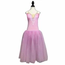 Performance Dancewear Long Dress Children's Ballet Skirt Costumes Princess Dress Belly Dance Tutu Skirt For Girls