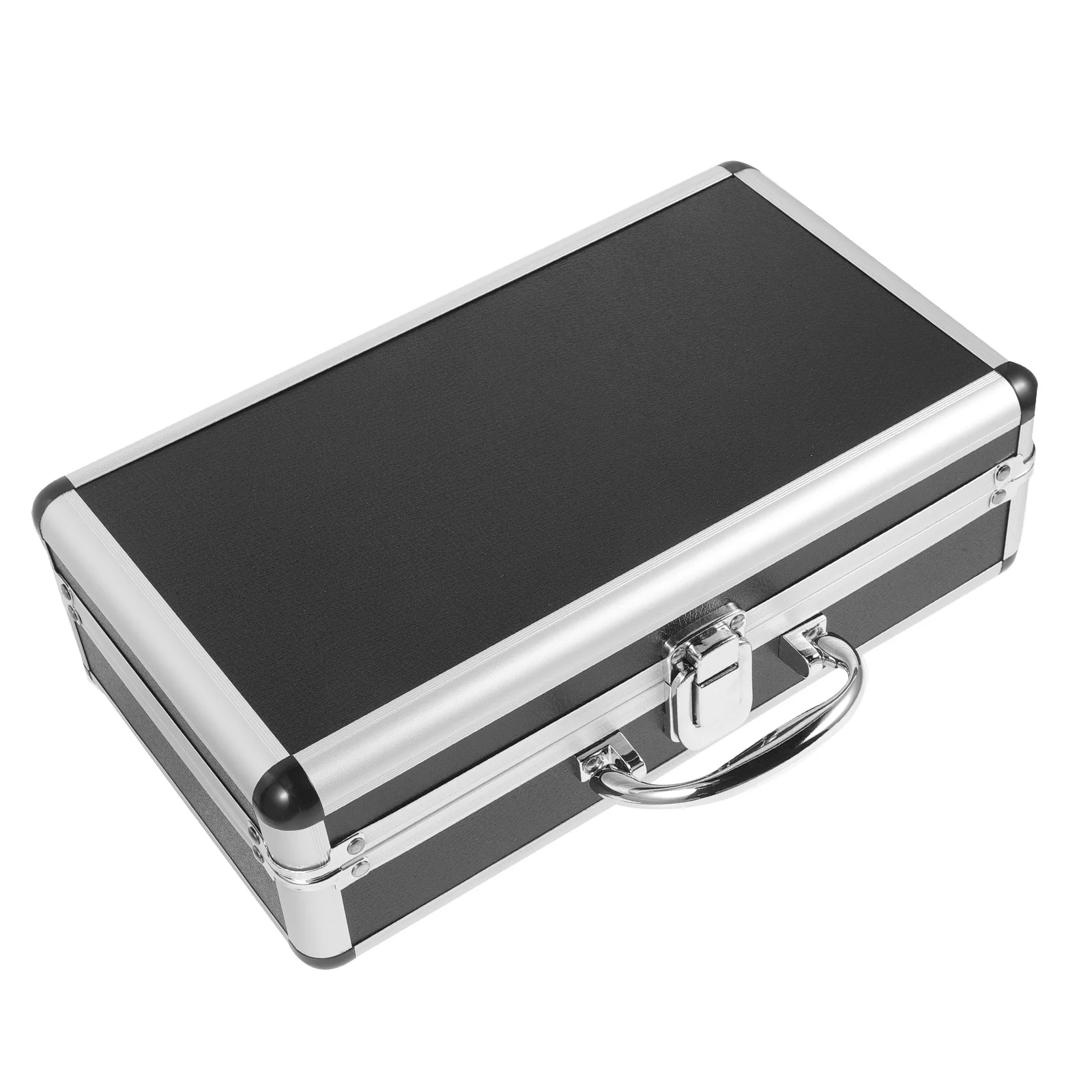 حقيبة تخزين مقاومة للصدمات بغطاء صلب للميكروفون مع مقبض حقيبة حمل ميكروفون لاسلكية محمولة لنظام الميكروفون المحمول #6