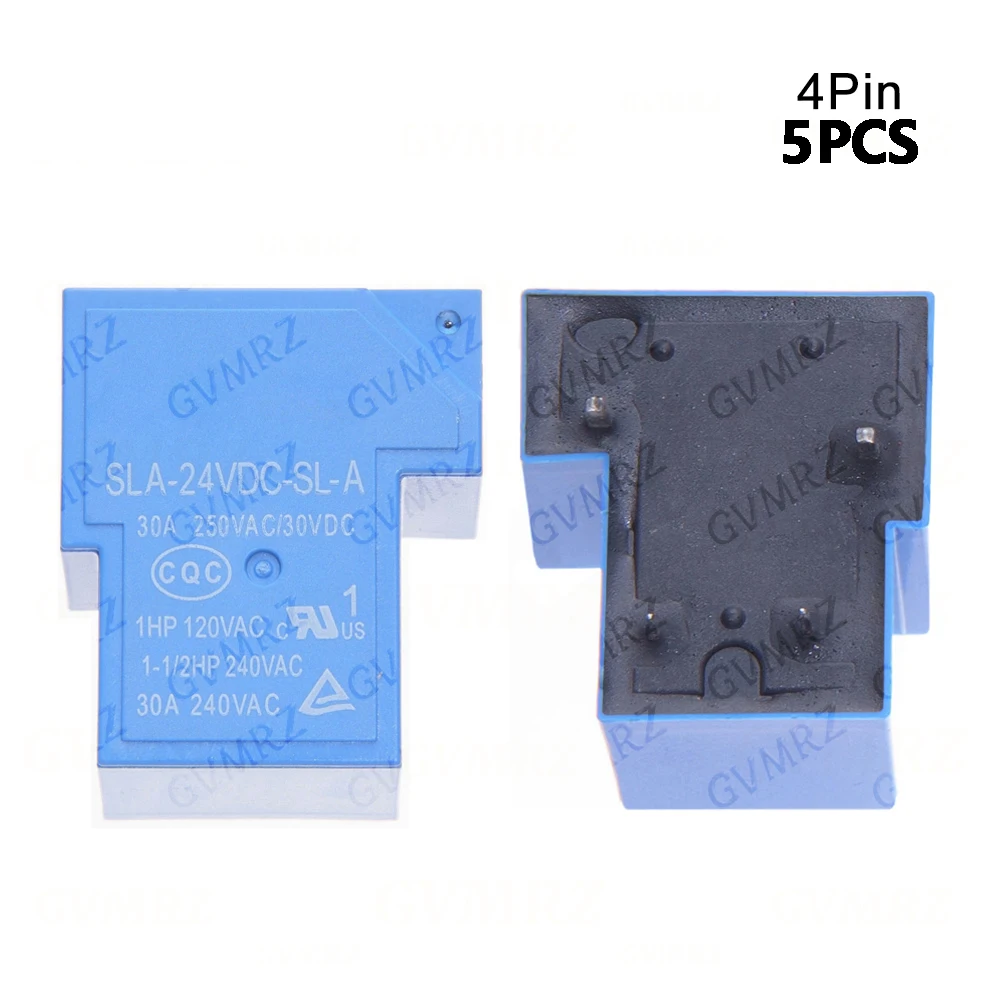 Power relays SLA-05VDC-SL-A SLA-09VDC-SL-A SLA-12VDC-SL-A SLA-24VDC-SL-A 30A 4PIN T90 5PIN
