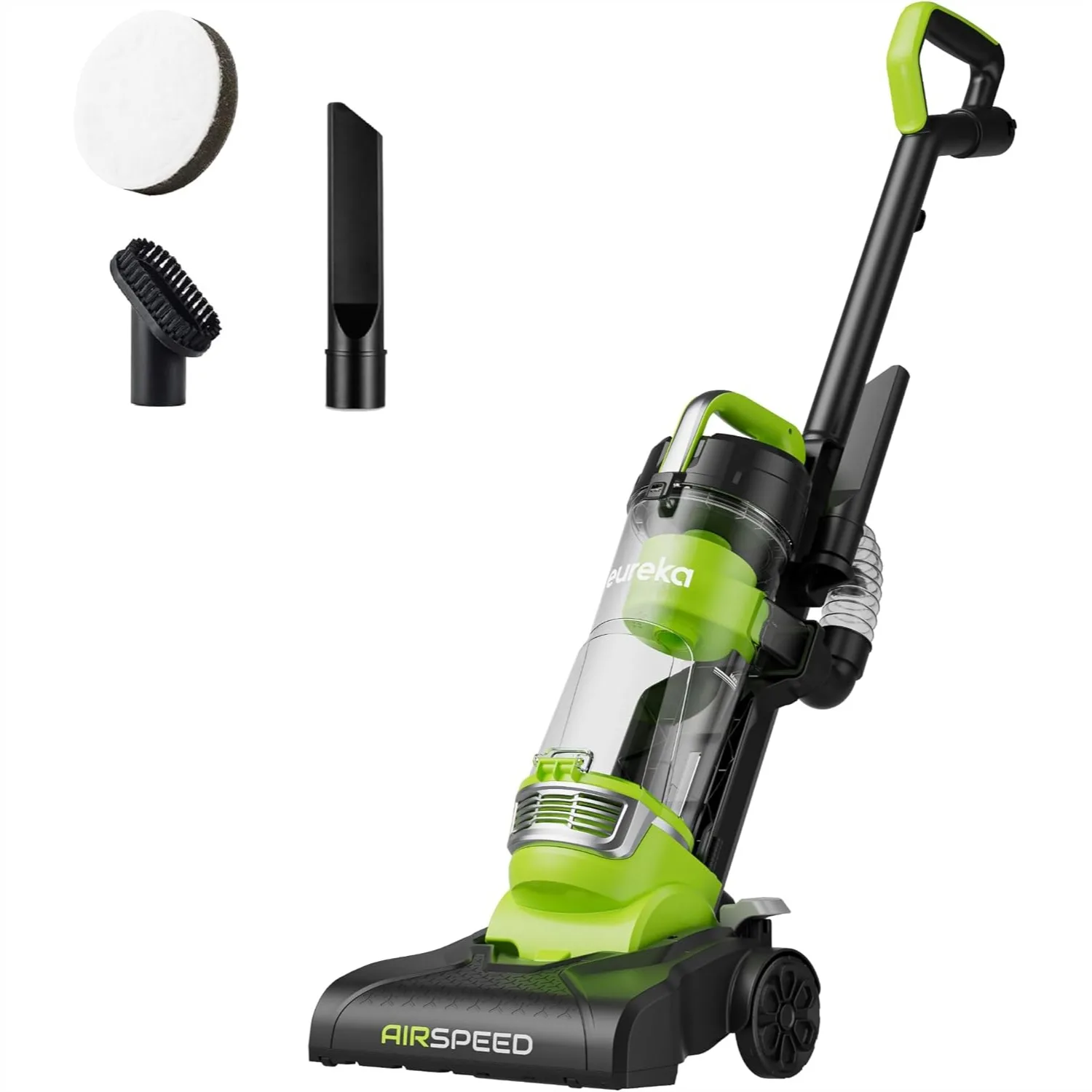 Ultra-Lightweight Compact Bagless Upright Vacuum Cleaner, 7.7 lbs, Powerful All Floor Suction for Carpet and Hard Floor,