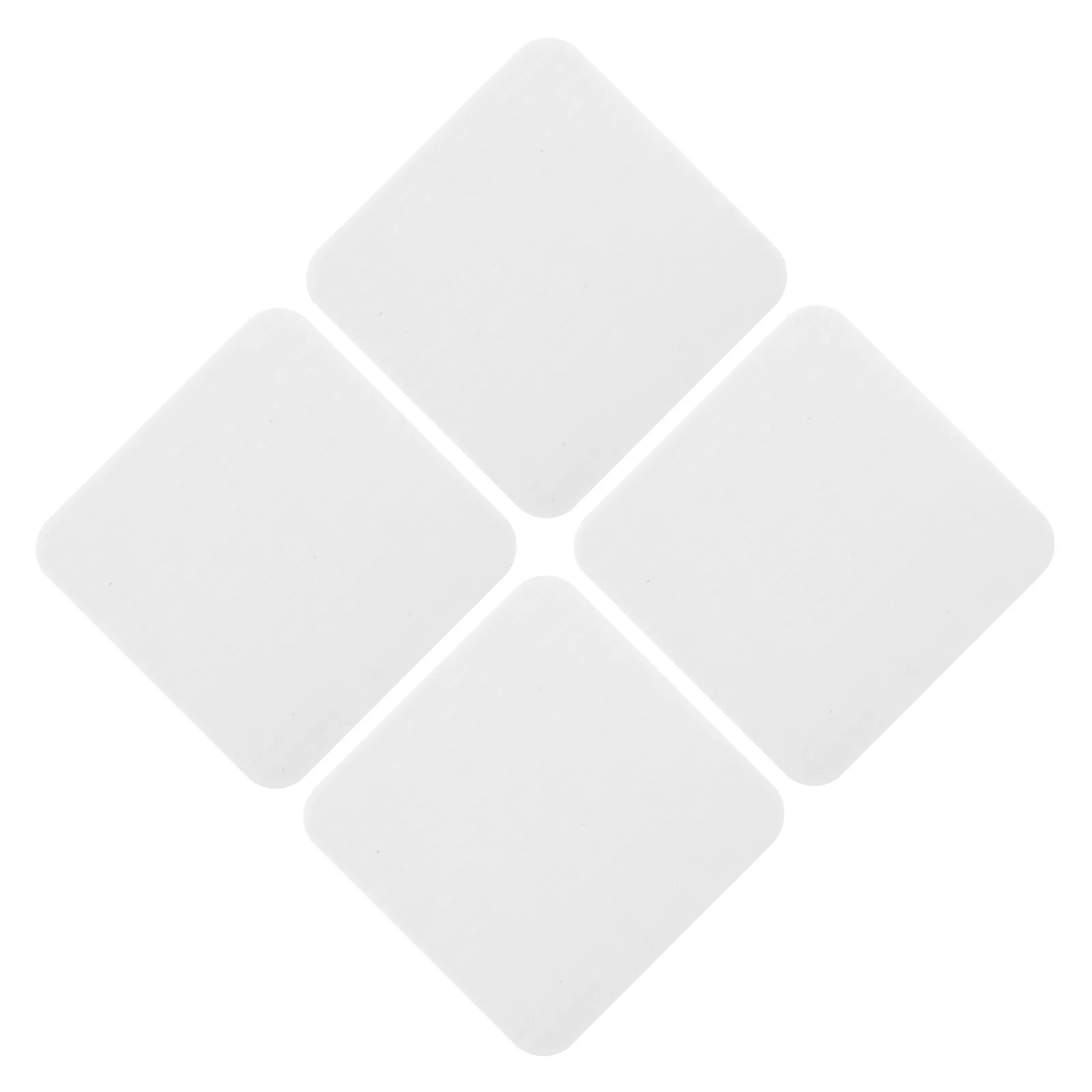 

Набор из 4 фиксаторов для ковров: противоскользящие наклейки для ковровых покрытий, ковриков, керамической плитки и ламината