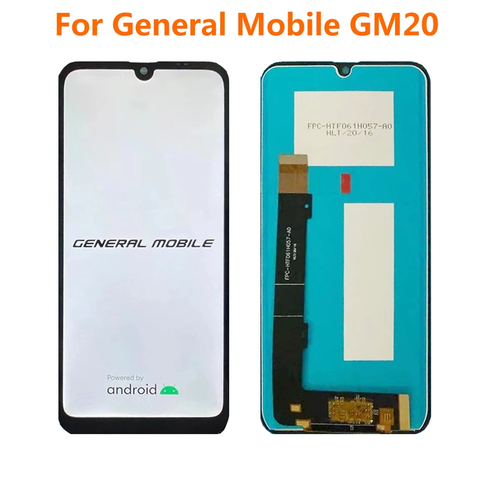 Display GM 20  For General Mobile GM20 LCD Display Touch Screen Digitizer Assembly Replacement Parts