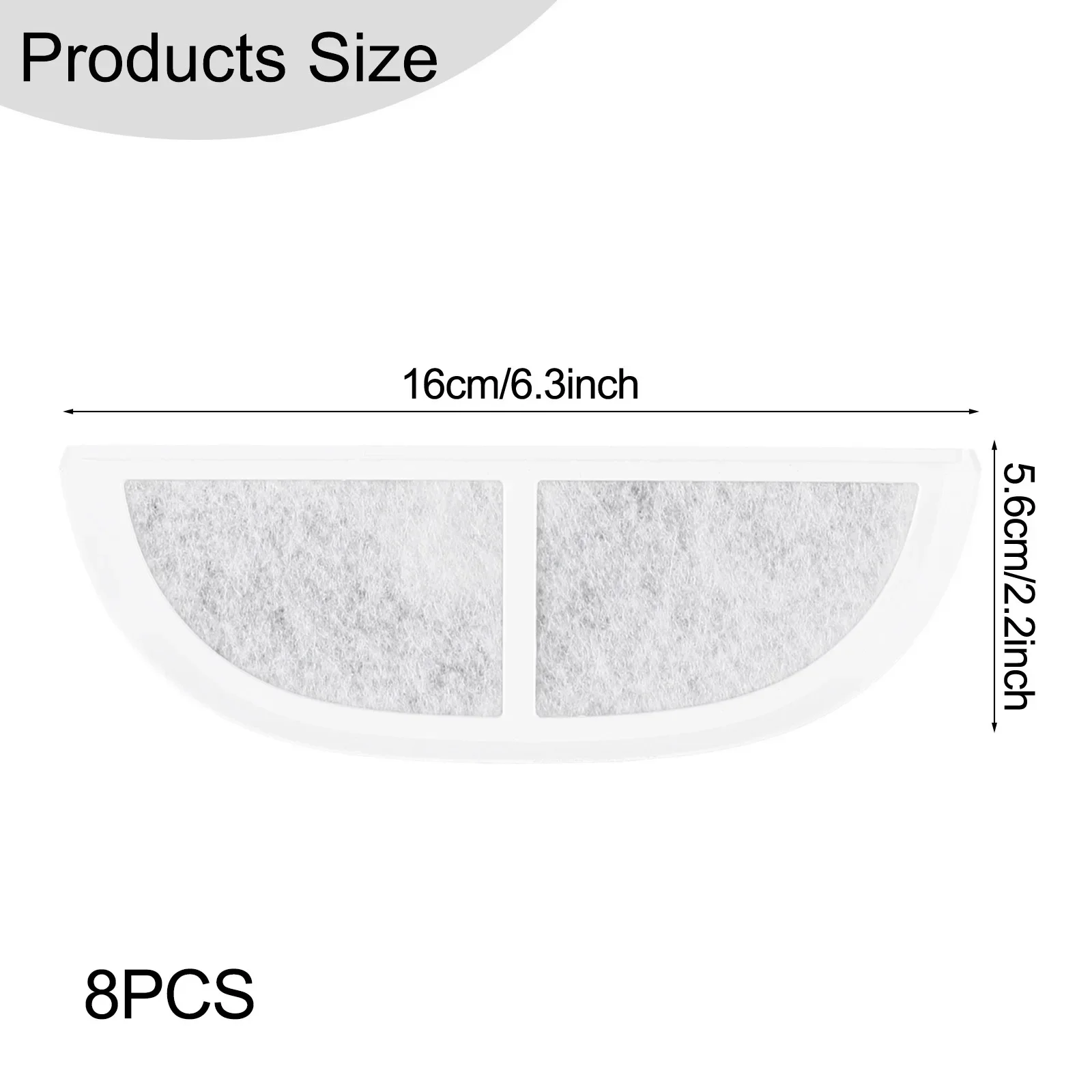 4pcs For Pet Water Dispenser Filter Set Activated Carbon Filter Pet Water-Fountain Replacement Filters Multiple Filtration