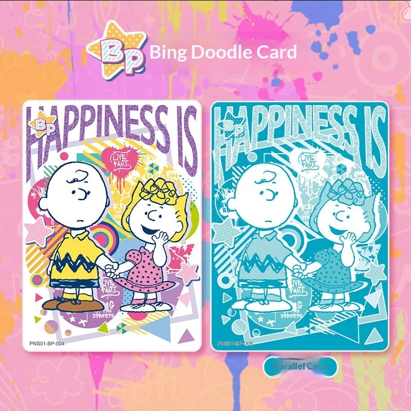 Kayou Original Snoopy Series 1 Collection Cards Peanut Pack Theme Anime Character Cards Charlie Brown Lucy Peripherals Full Set