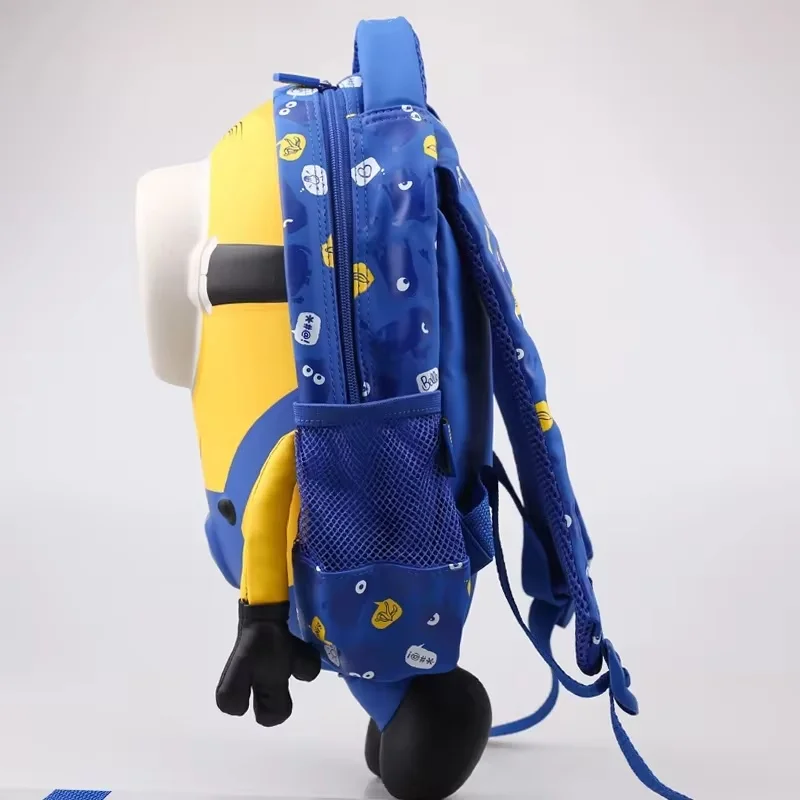 Minions amarillos Smiggle australianos originales para niños, mochila ligera de gran capacidad, carcasa dura, estuche para bolígrafos, regalos