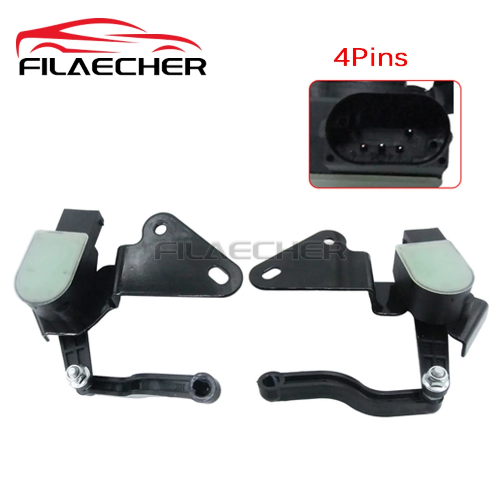 

2 шт. задний левый и правый датчик уровня высоты, 4 контакта для Dodge Ram 1500 2012-2018 56029617AC 56029618AC, новые автомобильные аксессуары