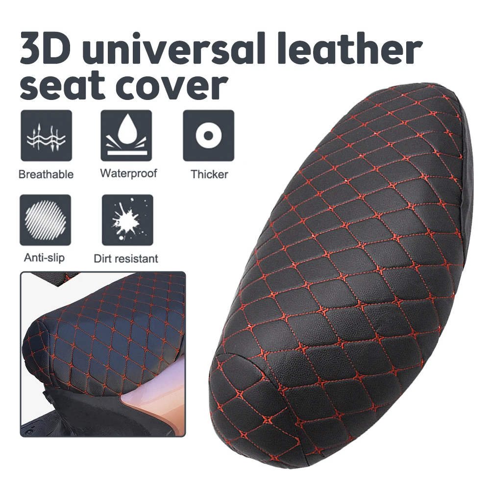 

Waterproof Motorcycle Seat Cover Thickened Anti-skid Seat Comfortable Electric Scooter Seat Cover Protector Cover