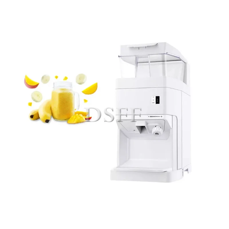 400kg/h Commercial Shaved Ice High-Quality Ice Breaker Multi-Function Ice Cube Processing Machine