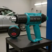 Digital Hot Air Gun 2000W with LCD Temperature Control, Precision Tool for Shrink Film, Paint Removal & DIY Projects