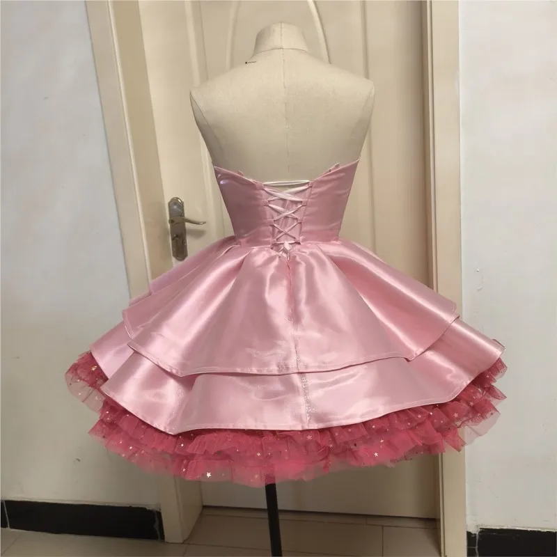 Mizi Zombiestage Cosplay Mask Wig Pink Lolita Gothic Zombie Woman Idol Stage Clothes R1 ZOMST-Little Bunny Halloween Alienstage view 5