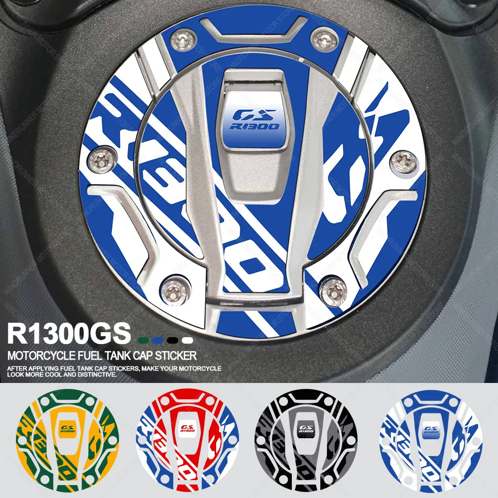 

Motorcycle Accessories Waterproof Sticker Fuel Cap Sticker 3D Resin Sticker Gasoline Cap Protection For R1300GS R 1300 GS 2024