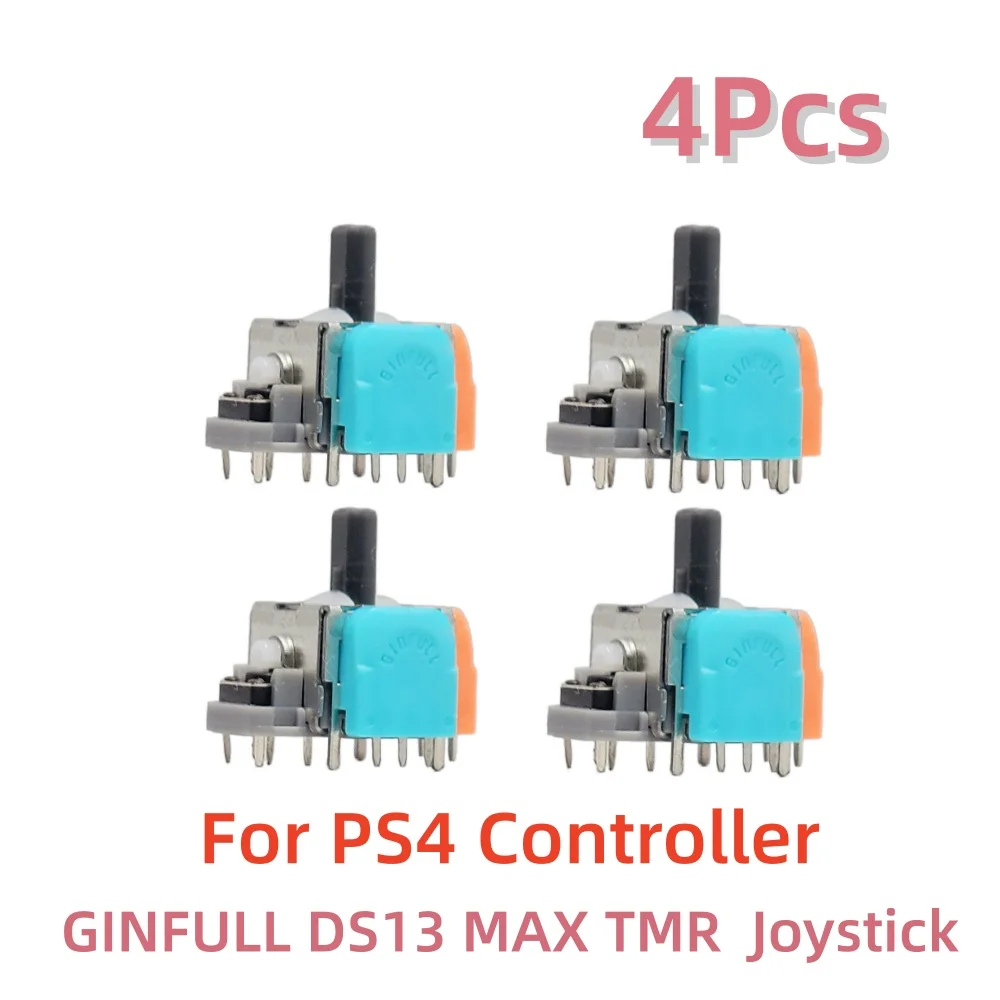 2/10 個 GINFULL DS13 MAX TMR 電磁ジョイスティック PS5 ゲームパッド