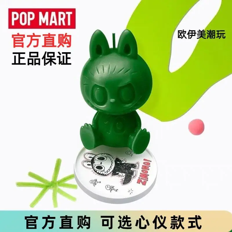 

Оригинальная серия ароматических свечей Pop Mart The Monsters к 10-летию Labubu: Слепая коробка-сюрприз для декора рабочего стола, идеальный подарок