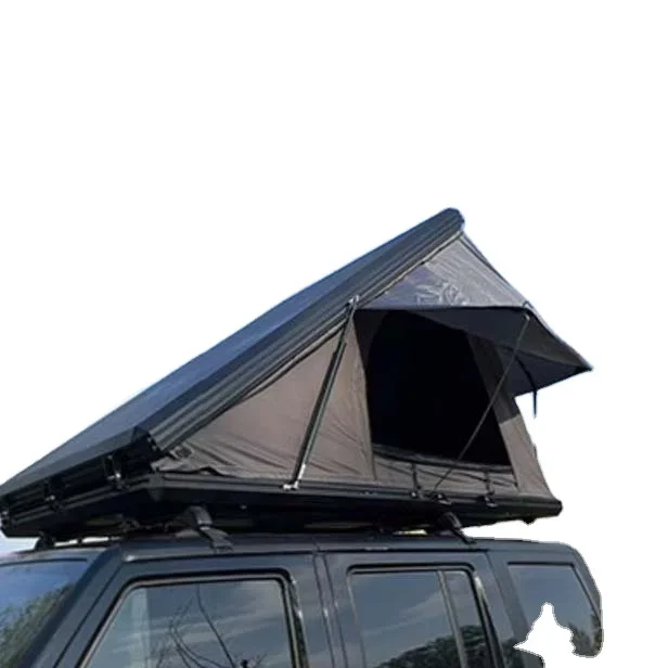 4x4 SUV Automatic Aluminum Shell Triangle 4 Person Car Camping Tent For  Rooftop   Roof