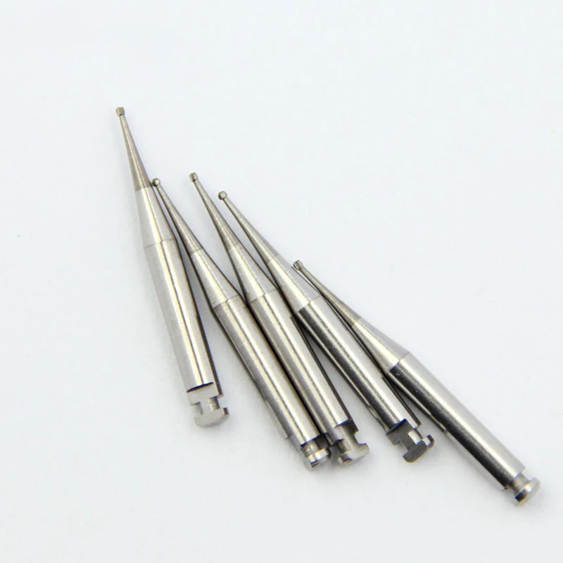 5pcs/Box Dental Tungsten Carbide Burs RA 1/2 1 Dentistry Grinding Drills Low Speed for RA CA Shank for Bending Handle Tools