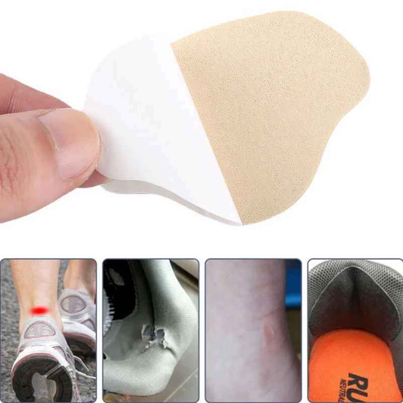 6pcs Shoe Heels Hole Repair Patches Sports Insoles Subsidy Sneakers Stickers Men Anti-Wear Heels Sticker Foot Care Pads Inserts