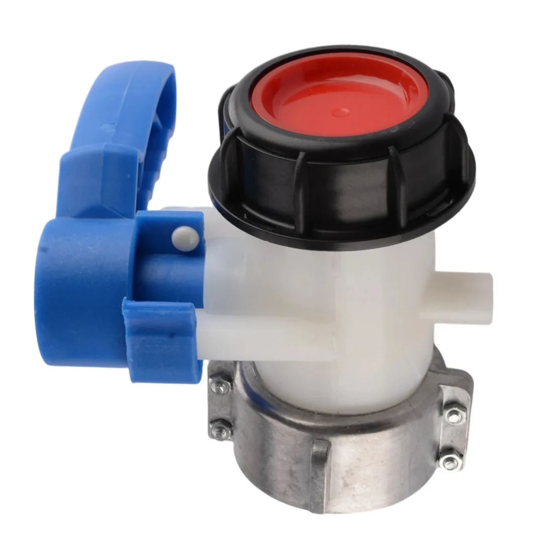 DN50 75mm Butterfly Connection Valve Switch Tap Outlet Drain Adapter Fit For IBC Tote Tank