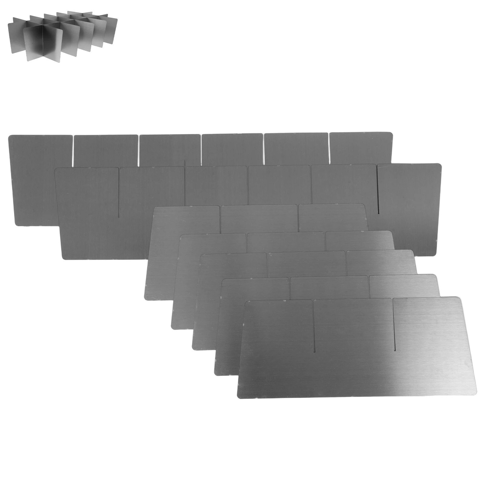 

3 Pieces Oden Pot Divider Stainless Steel Steamer Tray Accessories Kitchen Cooking Tools for Hot Pot Accessories