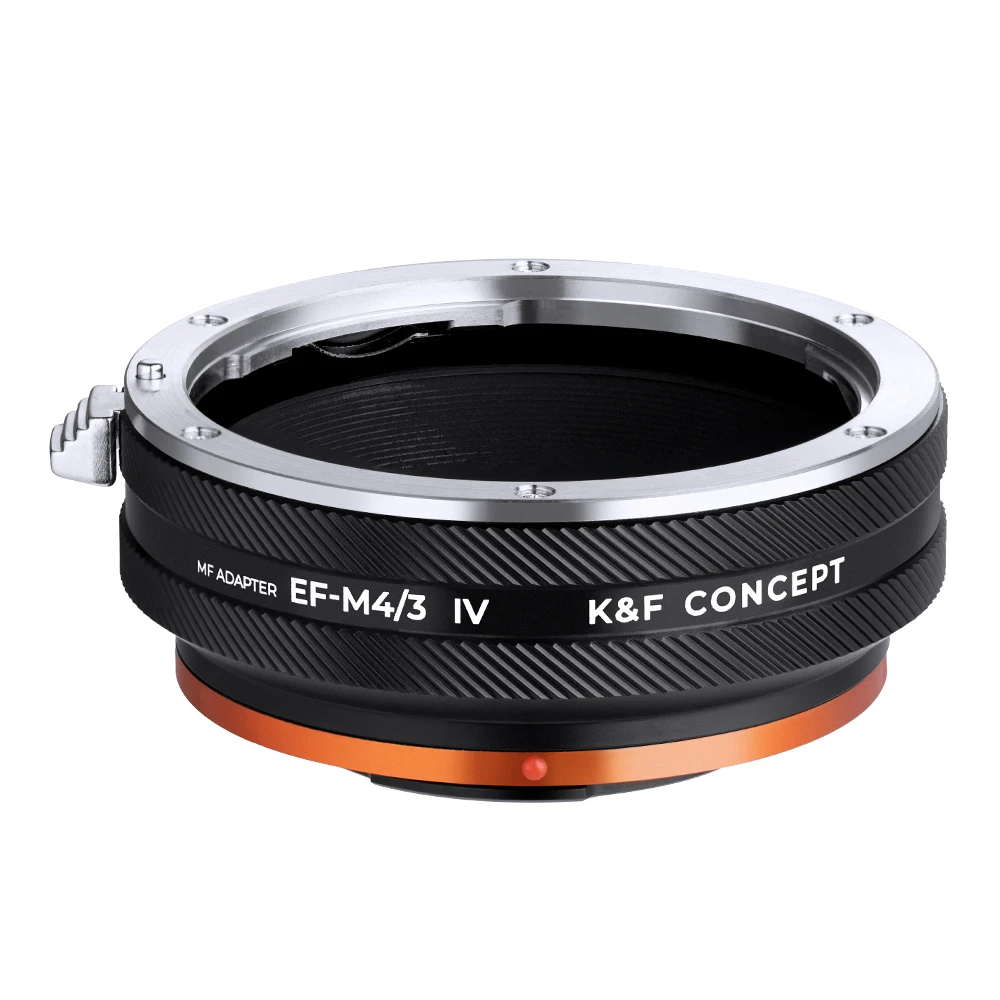 

K&F Concept EF-M43 Canon EOS EF Mount Lens to M4/3 M43 Camera Adapter Ring for Micro 4/3 M43 MFT System Olympus Camera