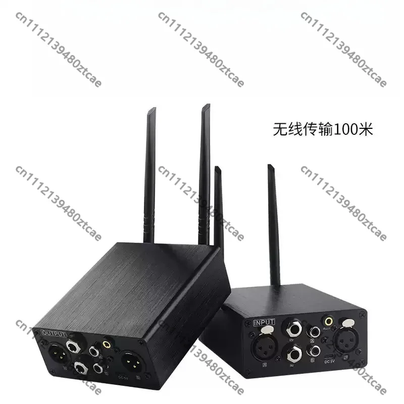 Wireless Stereo Audio Transmitter Receiver 6.35mm XLR Balanced For Mixer Amplifier Speaker DIY Accessory