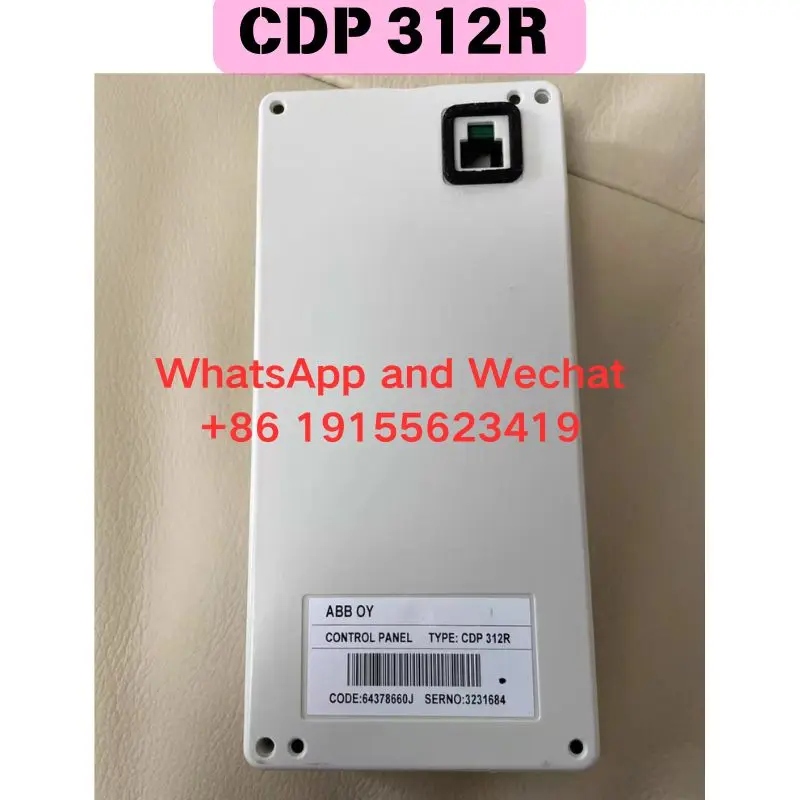 

Used CDP312R ACS800 series frequency converter operation panel Functional test OK
